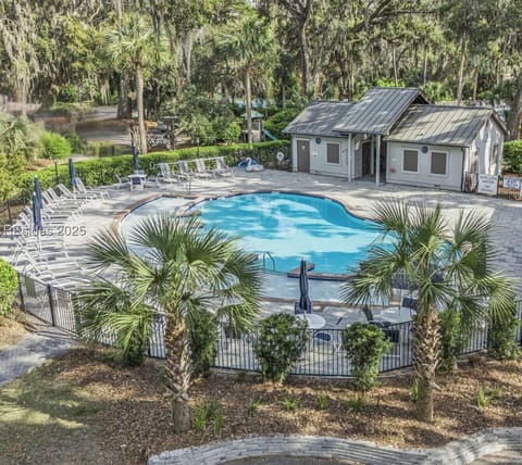 Main pool and pavilion