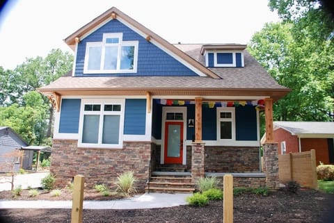 Front of our beautiful home. : ) 
street view
