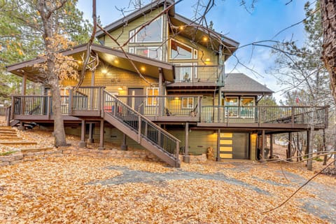 Big Bear Lake Vacation Rental | 3BR | 3BA | 2,000 Sq Ft | Stairs to Access