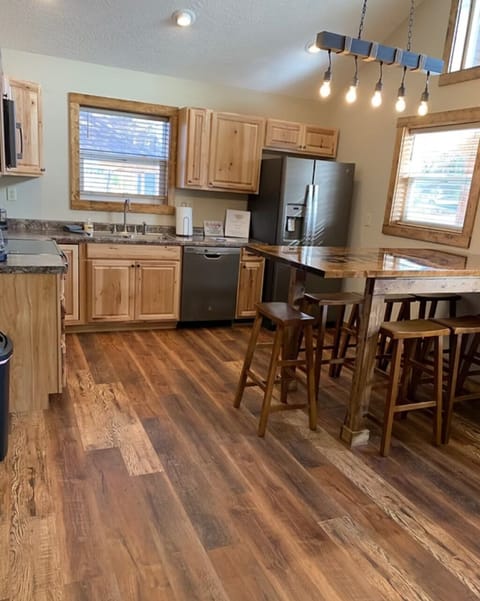 Kitchen and Eating Area