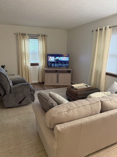 Living room entry view