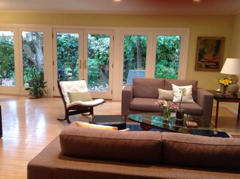 Living Room, with door to the garden.
