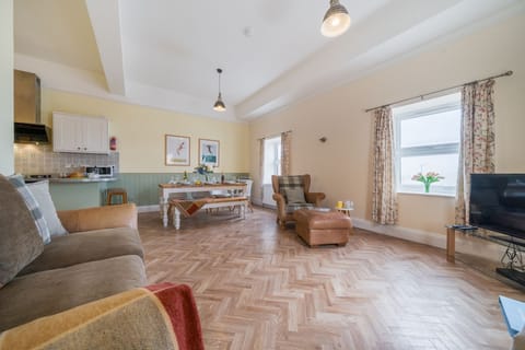 sitting room with quayside views