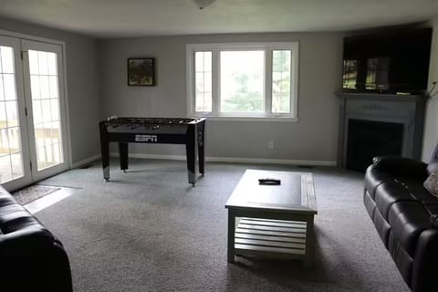 Living Area w/ Foosball Table