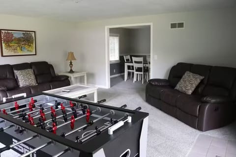 Living Area w/ Foosball Table