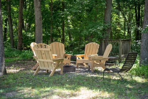Man Cave Outdoor Seating Area