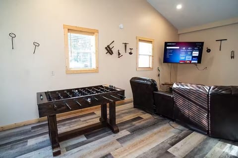 Living Area w/ Foosball Table