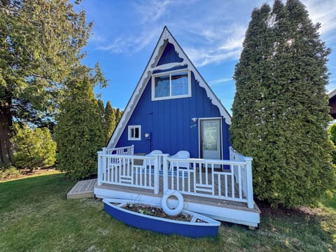 A charming, storybook A-frame