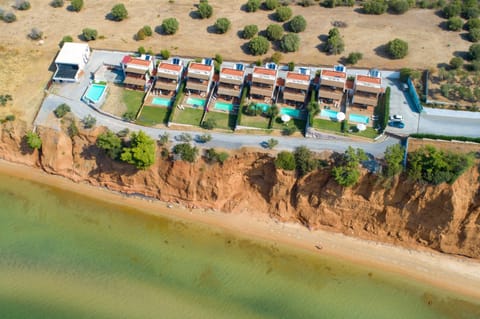 Aerial View of Villas