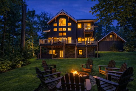 Welcome to the Mountain Queen - over 5000 sq ft. of modern comfort right on Boyne Mountain.