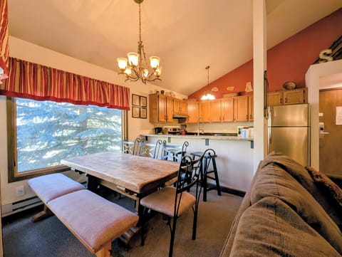 Dining room & kitchen