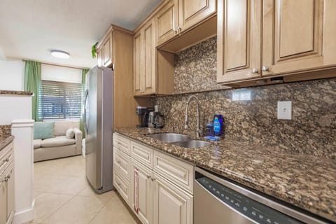 Fully stocked kitchen for easy cooking