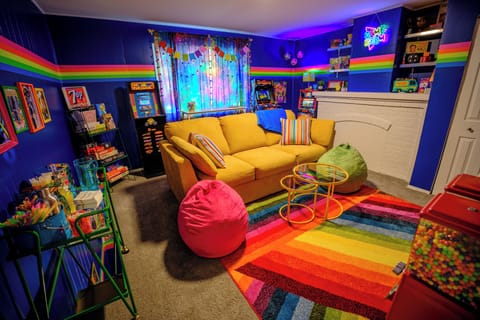 Ready Player One Arcade Room: Arcade and Slot Machines, Board Games