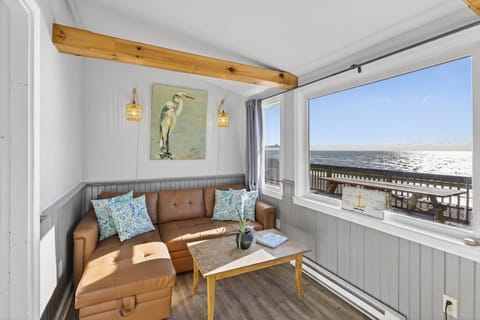 Living Room with ocean view