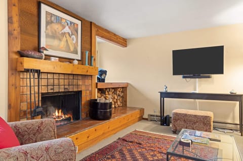 Living Room with Fireplace