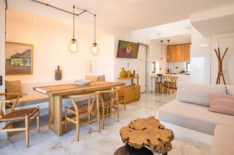 Contemporary charm of living area