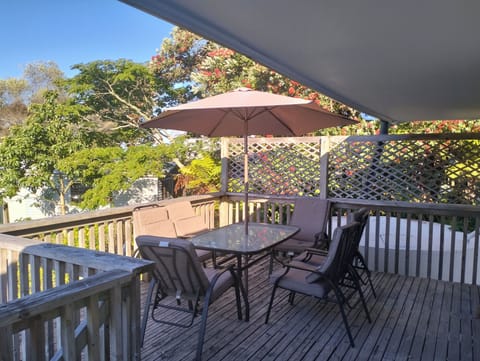 Second floor deck off living area