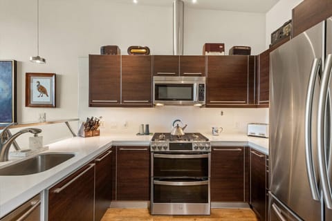 Fully stocked kitchen