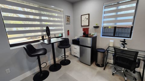 Thoughtfully designed, the space features everything you need to feel at home, including a comfortable sleeping area, practical workspace, and modern amenities that make your stay effortless.