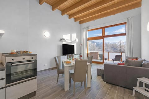 Living and dining room