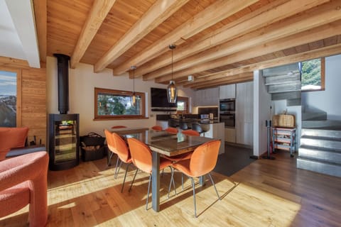 Kitchen and dining area