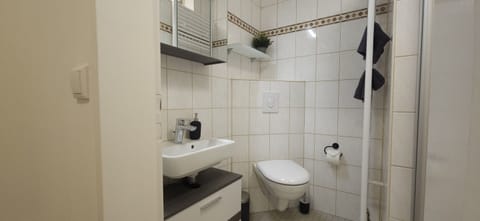 Bathroom with walk-in shower