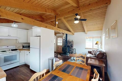 Cabin 1 Kitchen, Living Room