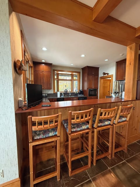 Kitchen with Bar Seating