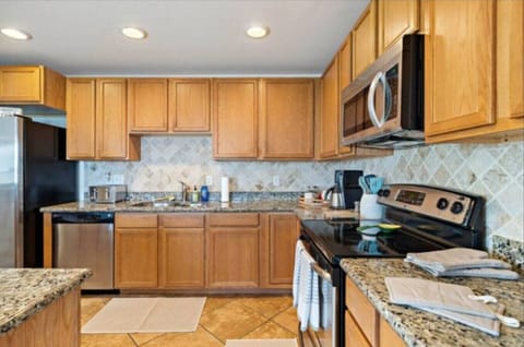 Another angle of the kitchen