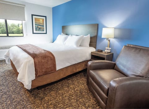 Unwind into plush linens after a full day exploring.