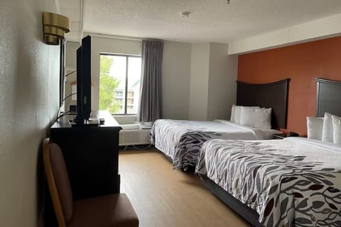 Bedroom. Interior and views may vary based on location and availability