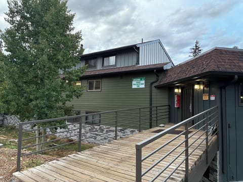 Main entrance to our building