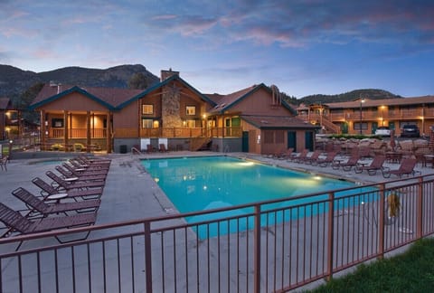 Pool - shared by all the guests at the time share complex