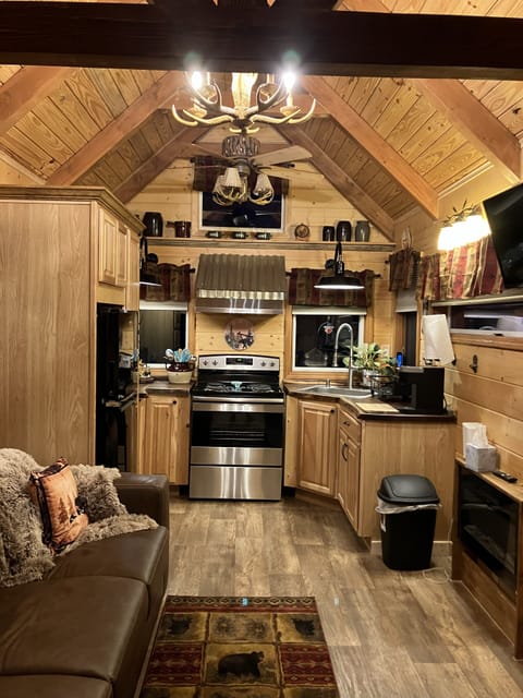 Fully stocked kitchen