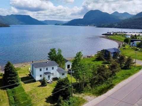 Bonne Bay Biscuit Box aerial view