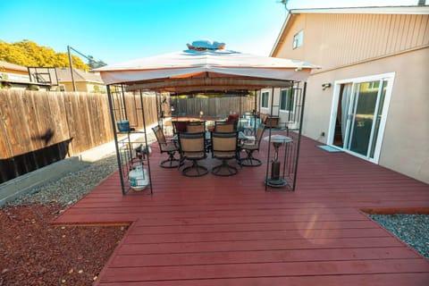 Fire up the grill and enjoy the California sunshine in our expansive, fenced-in backyard.