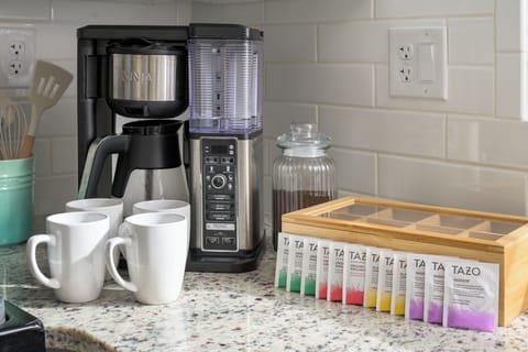 Sip a coffee or tea on any of the 3 balconies and relax!