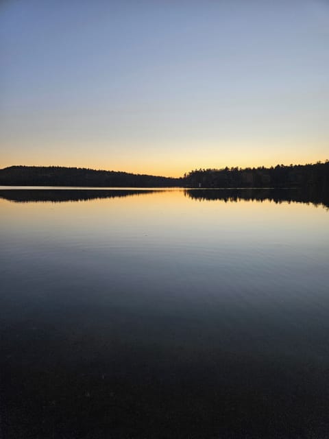 Westerly Sunset as seen from the front yard