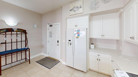 Easy access entry protected by a secure Yale Lock.