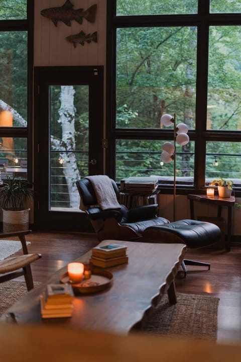 Blue hour is magical here at The Treehaus.