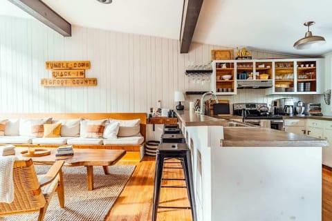 Open concept living.