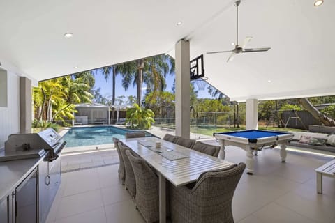 Outdoor Pool and BBQ Area