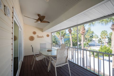 Screened lanai just off the living and dining areas