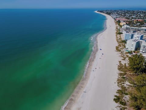 Beautiful White sand beaches just a short walk away