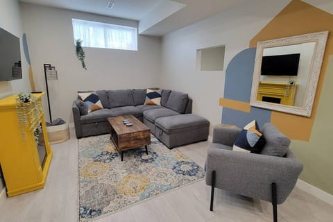 Living Room with Sleeper Sofa
