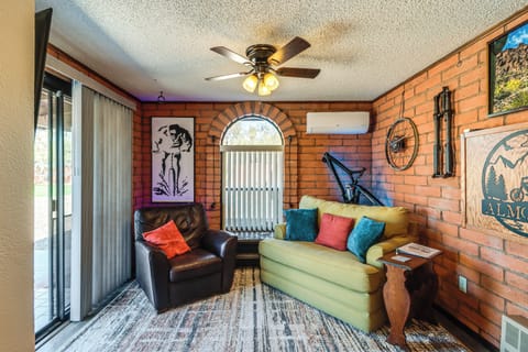 Tucson Vacation Rental | 1BR | 1BA | 700 Sq Ft | 2 Small Steps to Access