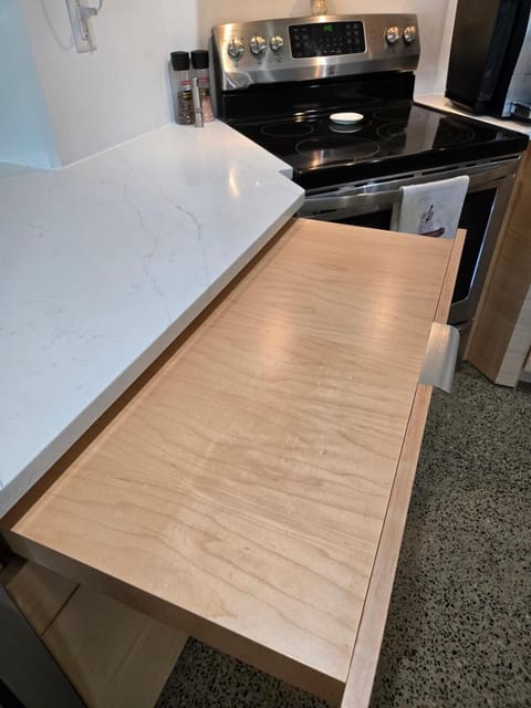 Everything you need to cook, gather, and enjoy great food together including this beautiful oversized cutting board