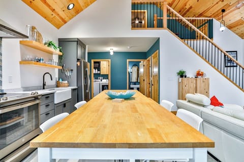 Prep, cook, and dine comfortably in your own private kitchen with full-size appliances.