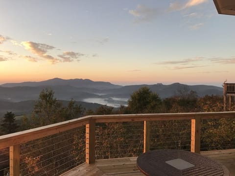 Enjoy Expansive Sunset Views from the Deck