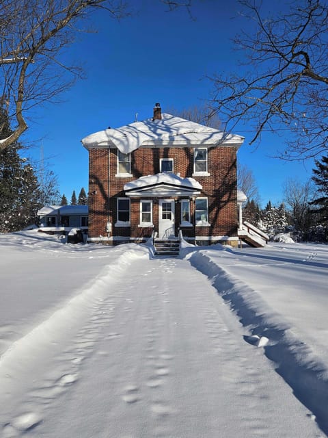 Main Entrance door in Winter